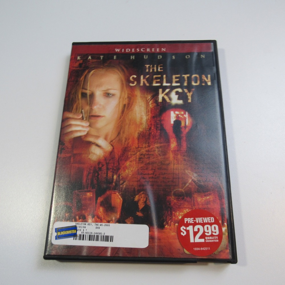 The Skeleton Key DVD Widescreen Kate Hudson Horror‎ Movie